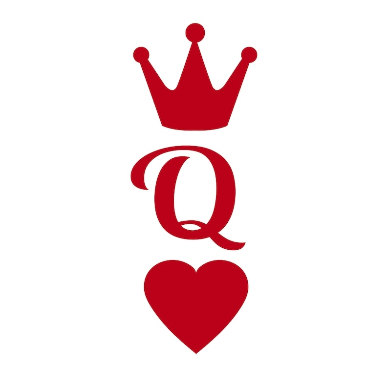 queen of hearts crown printable template