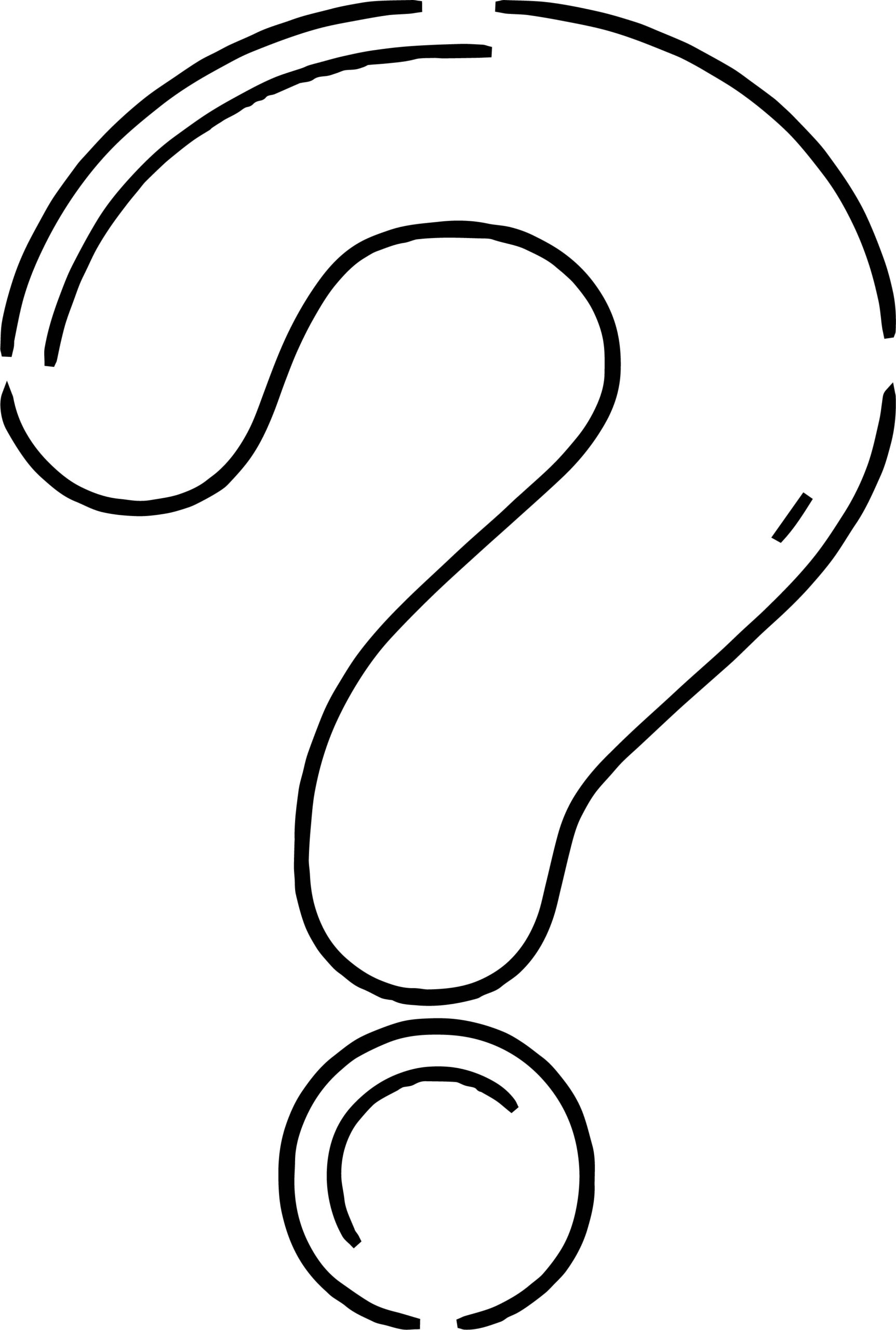 Question Mark Coloring Pages Learny Kids