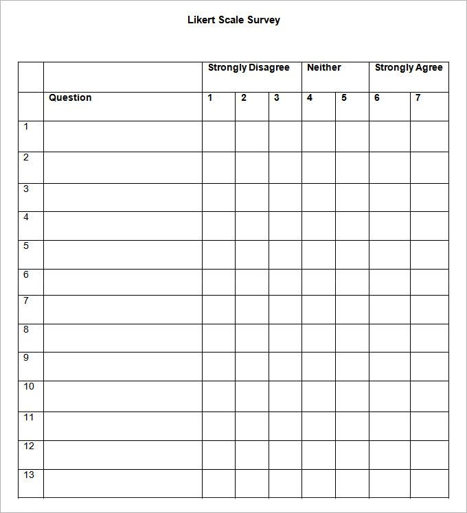 Questionnaire Maker Printable