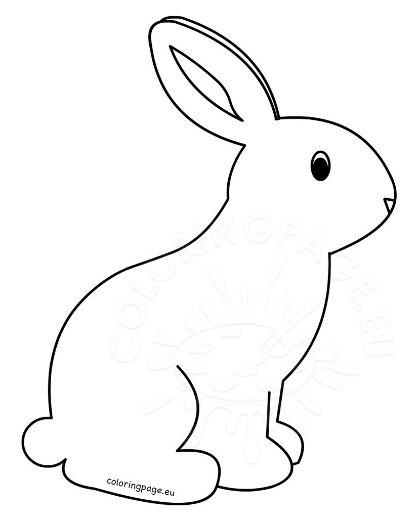 Rabbit Coloring Pages Free Download On ClipArtMag