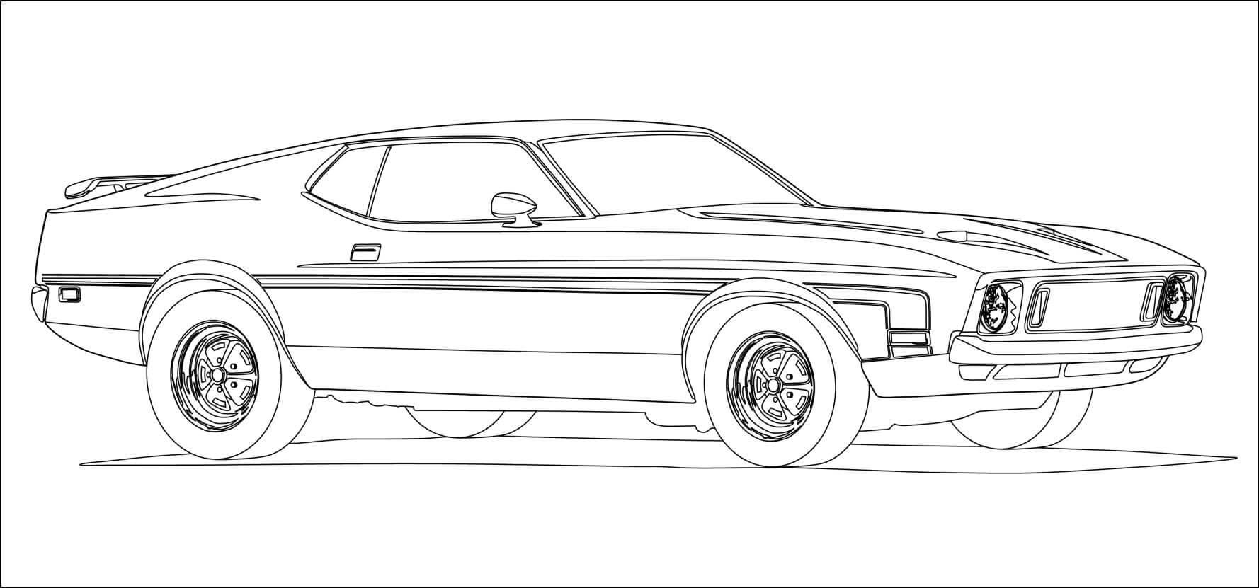 free printable race car coloring pages