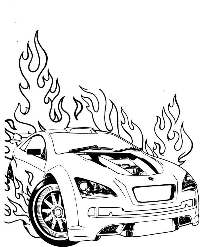 race car coloring pictures printable