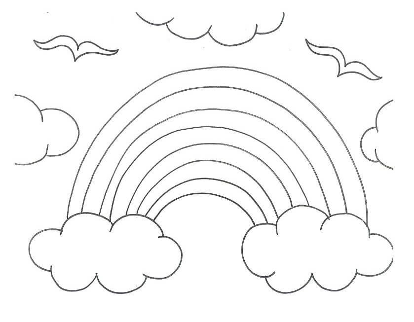 Rainbow Coloring Pages Printable Coloring Pages FREE