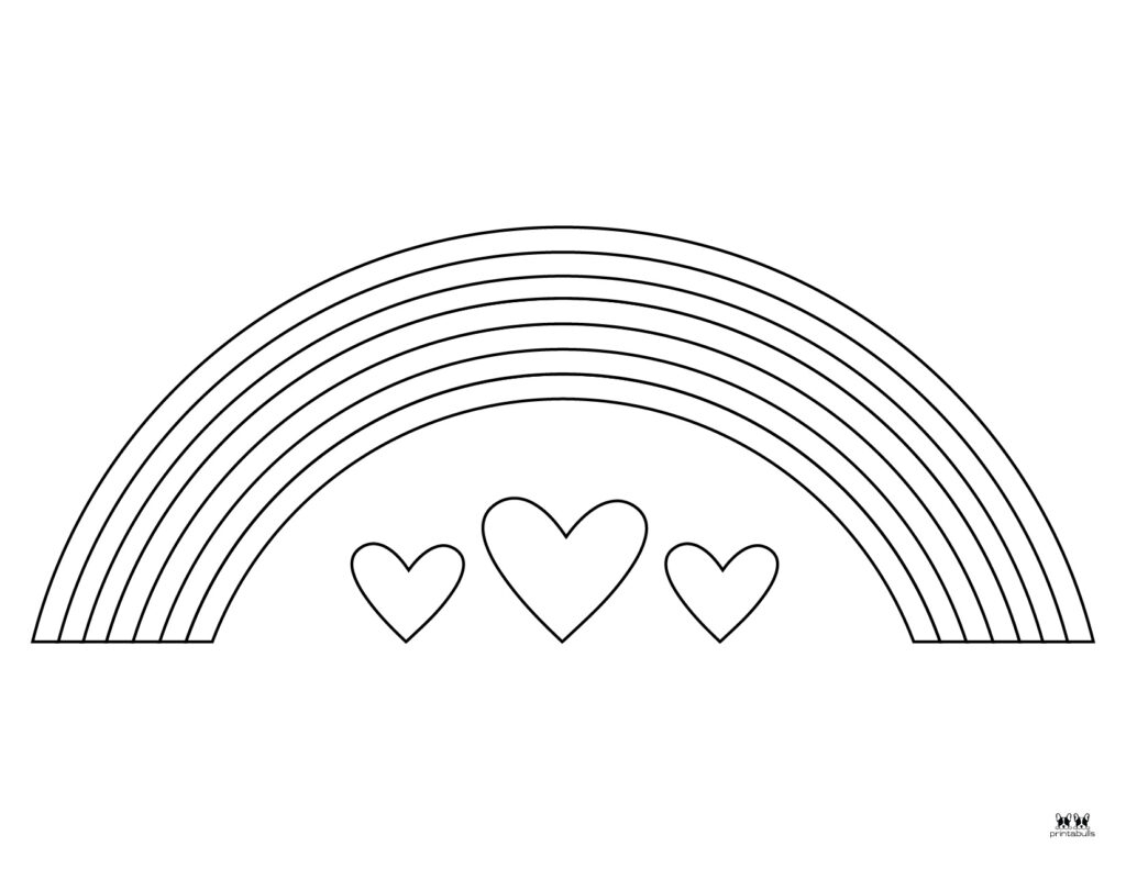 Rainbow Coloring Sheets Free Printable Free Coloring Sheet Printables 