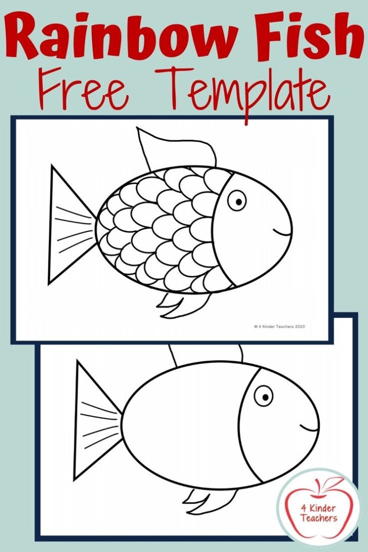 rainbow fish free printable worksheets
