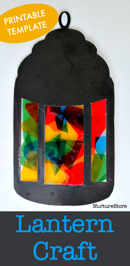 Ramadan Lantern Craft With Template NurtureStore