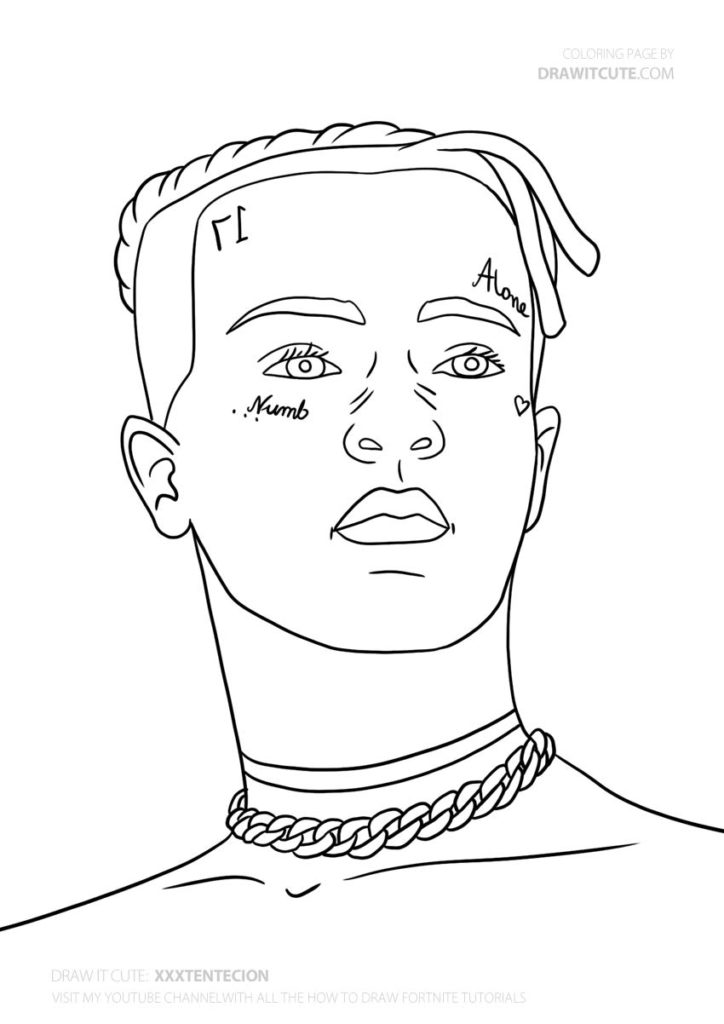 Rappers Coloring Pages Coloring Home