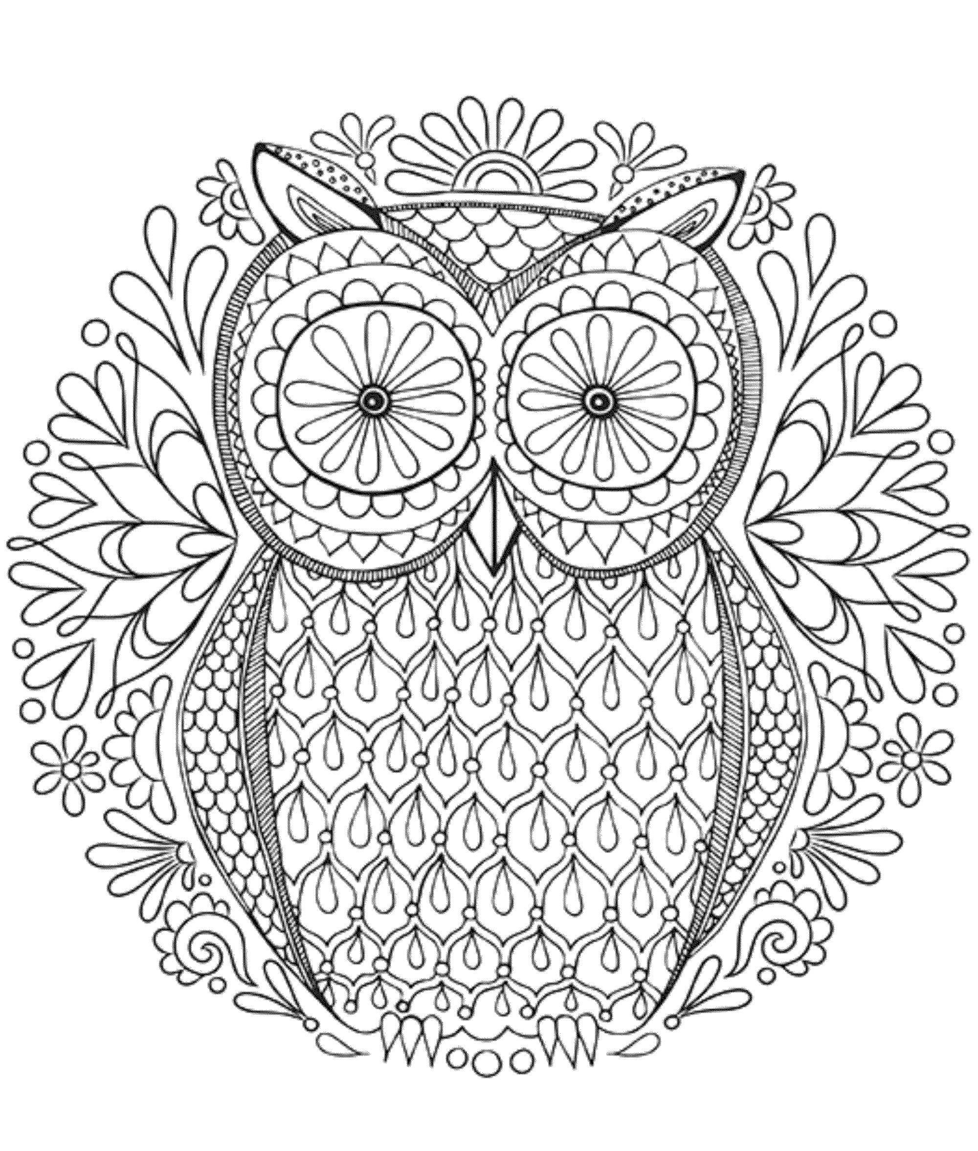Really Hard Mandala Coloring Pages Coloring Home