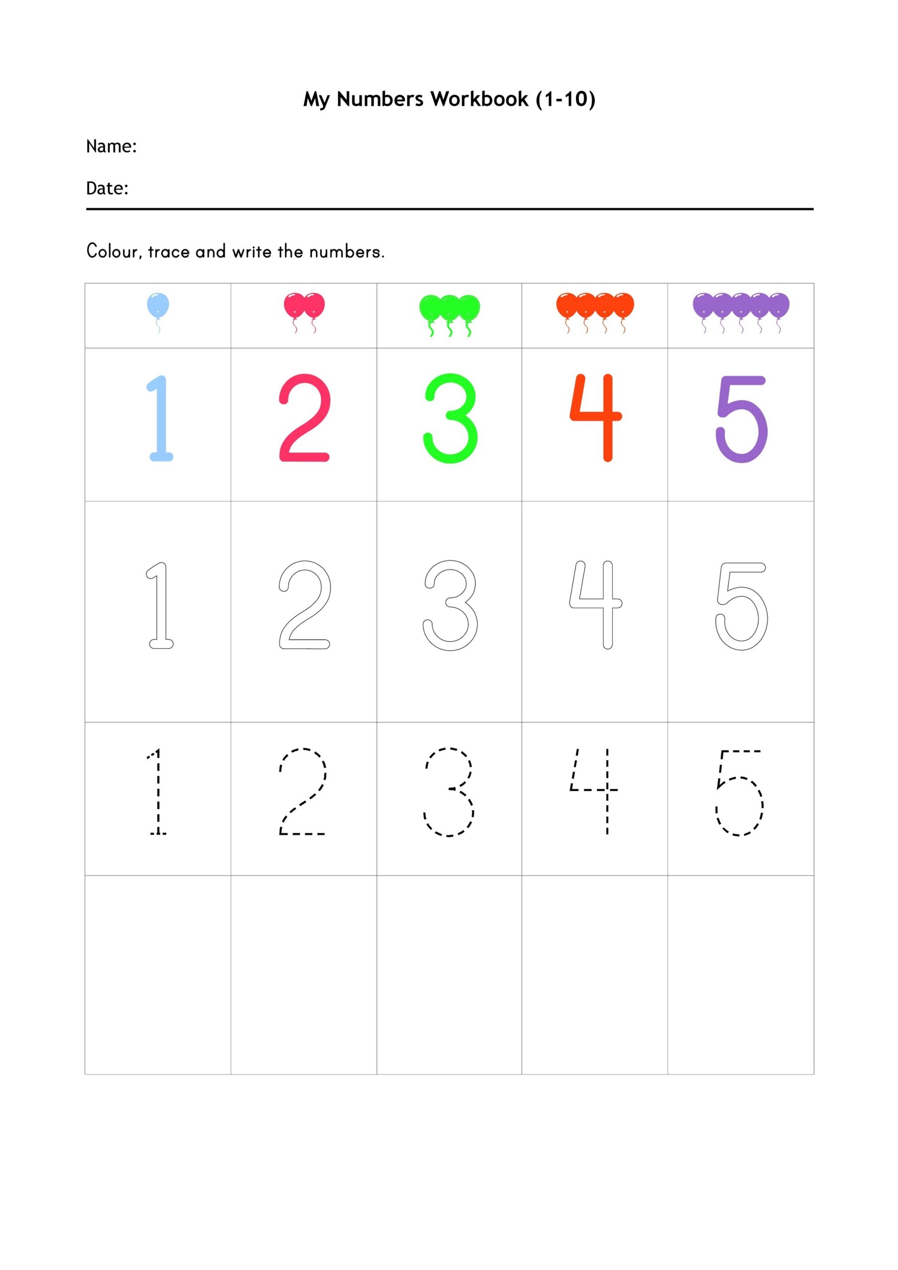 Reception Maths Worksheets Printable Activity Shelter
