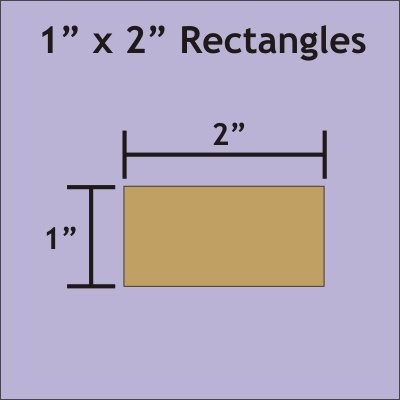 small 2 rectangle paper