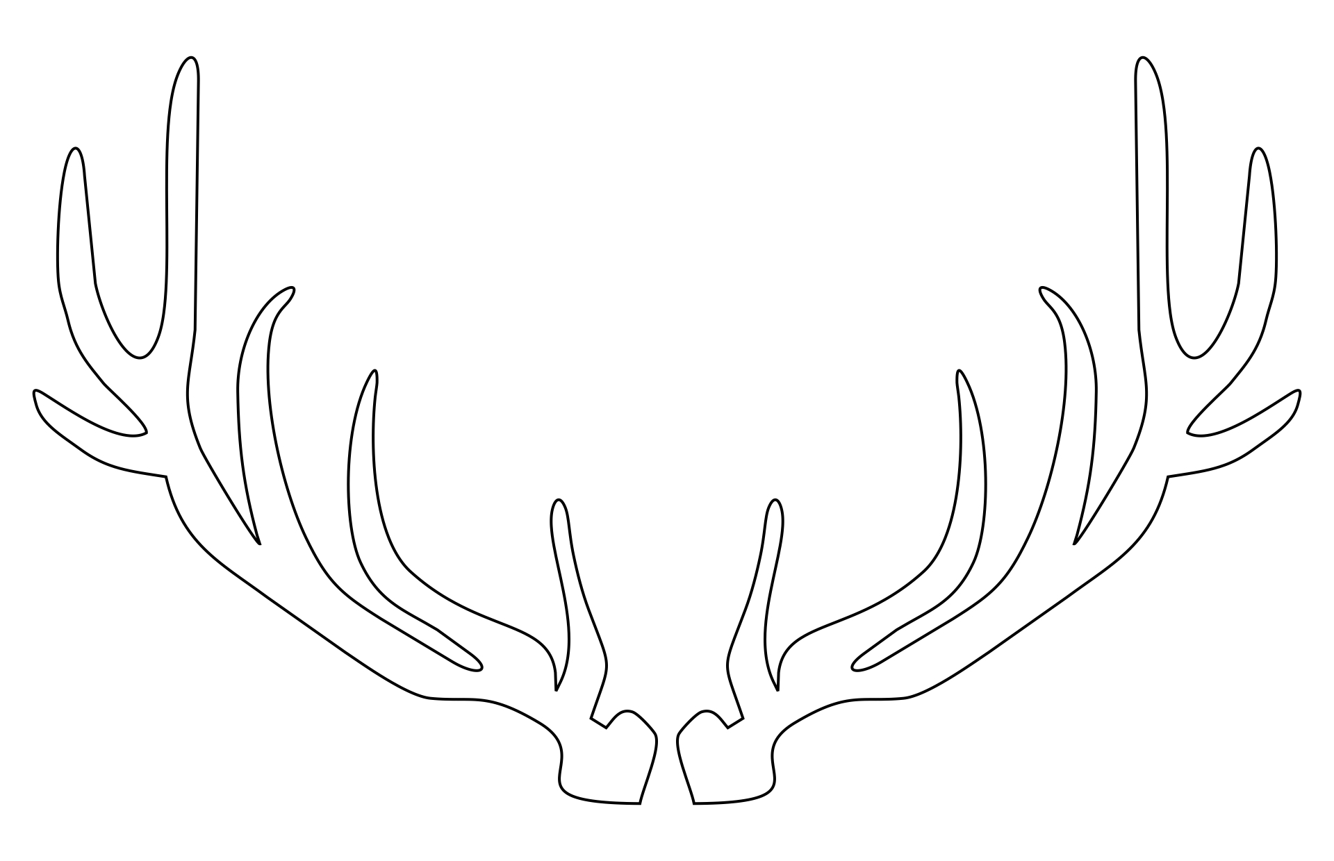 Reindeer Patterns 10 Free PDF Printables Printablee