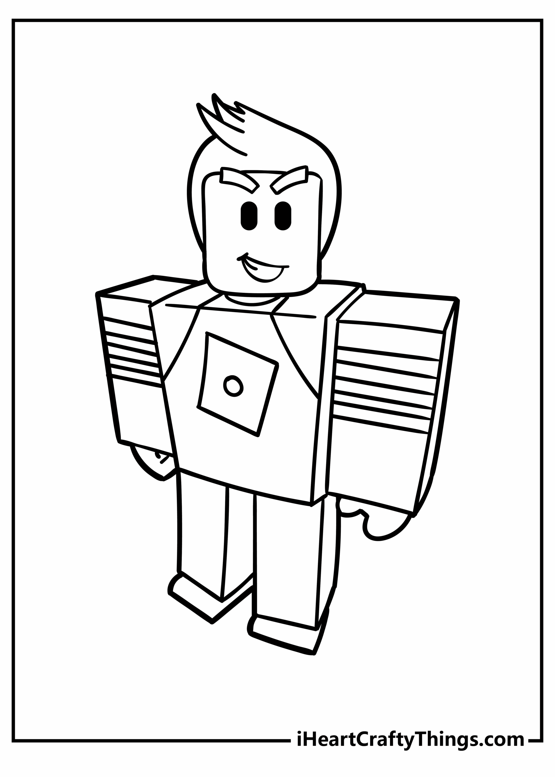 Roblox Colouring Pages Free Printable Pdf Infoupdate