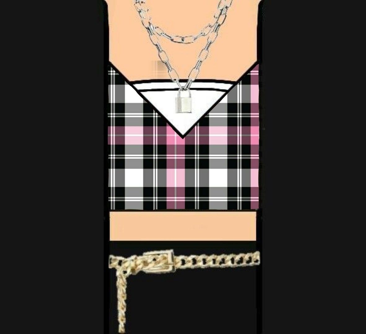 roblox necklace template