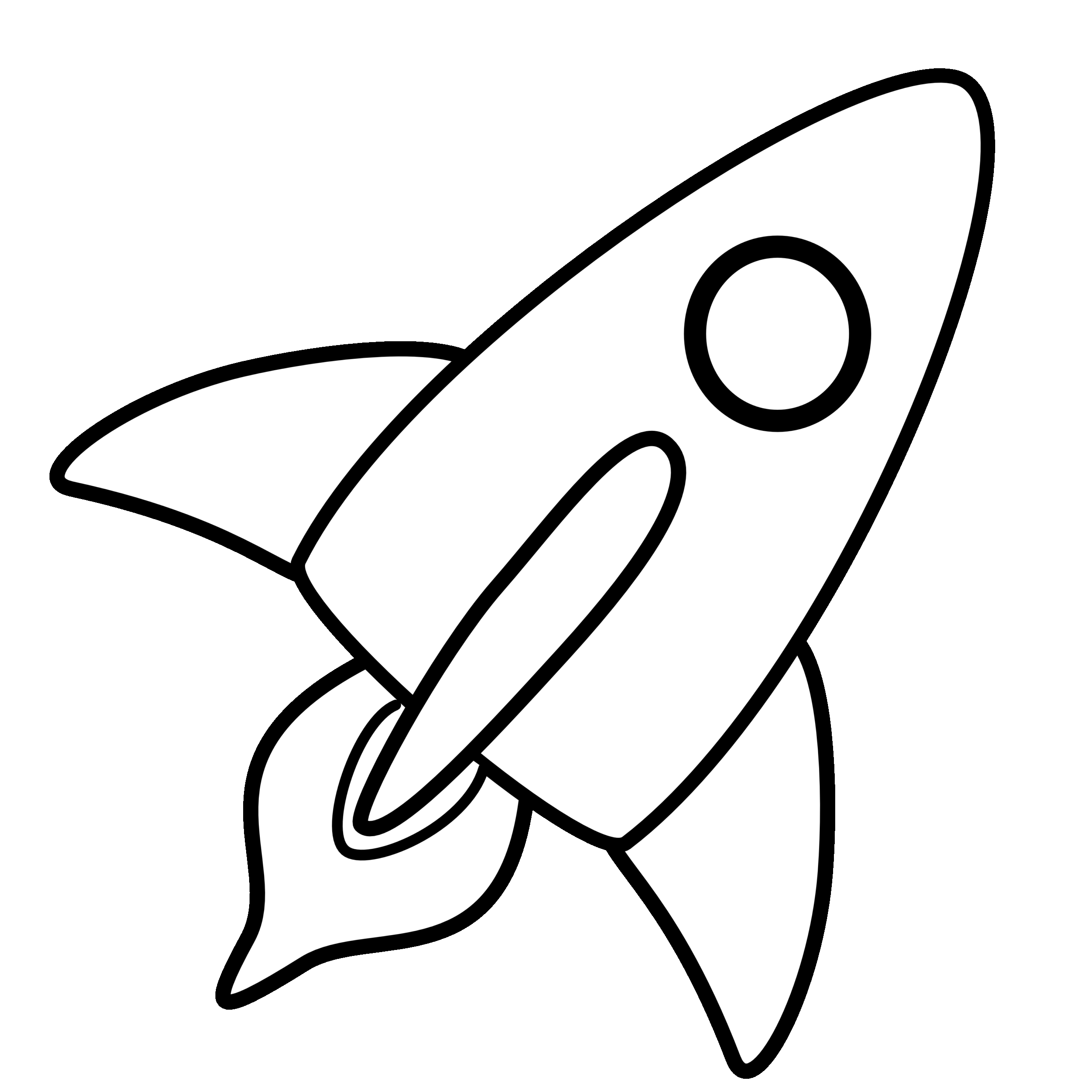 Rocket Ship Template ClipArt Best