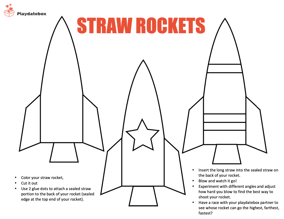 Rocket Template Free Printable Free Printable