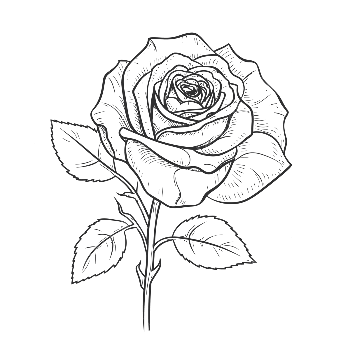 Rose Coloring Page Rose Coloring Rose Coloring Colori Vrogue co