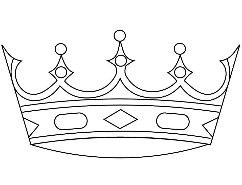 Royal Crown Template Printable Printable Word Searches