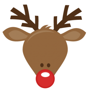 free printable reindeer clip art