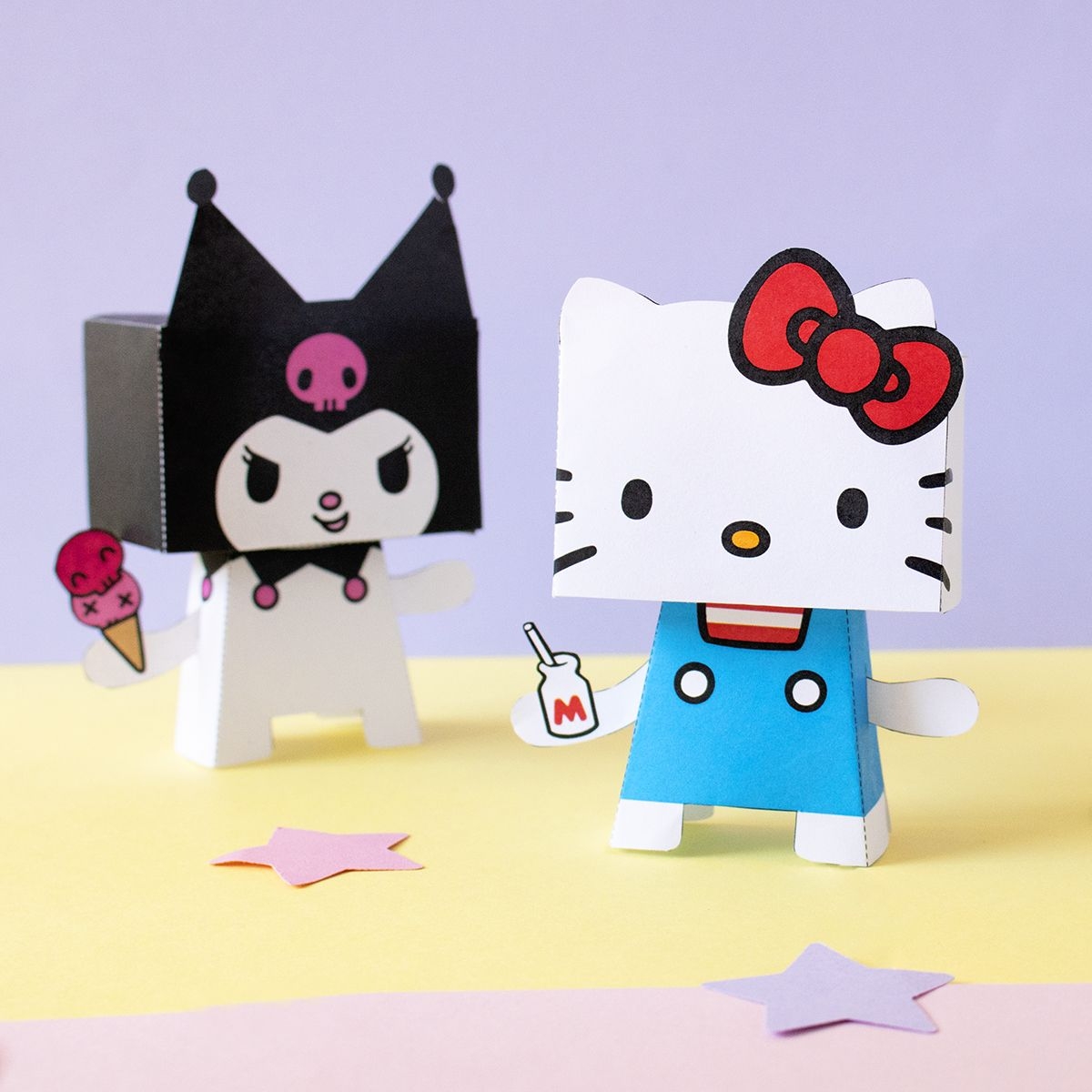 Sanrio Paper Craft Template