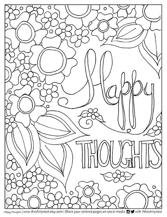 Sayings Coloring Pages Coloring Home