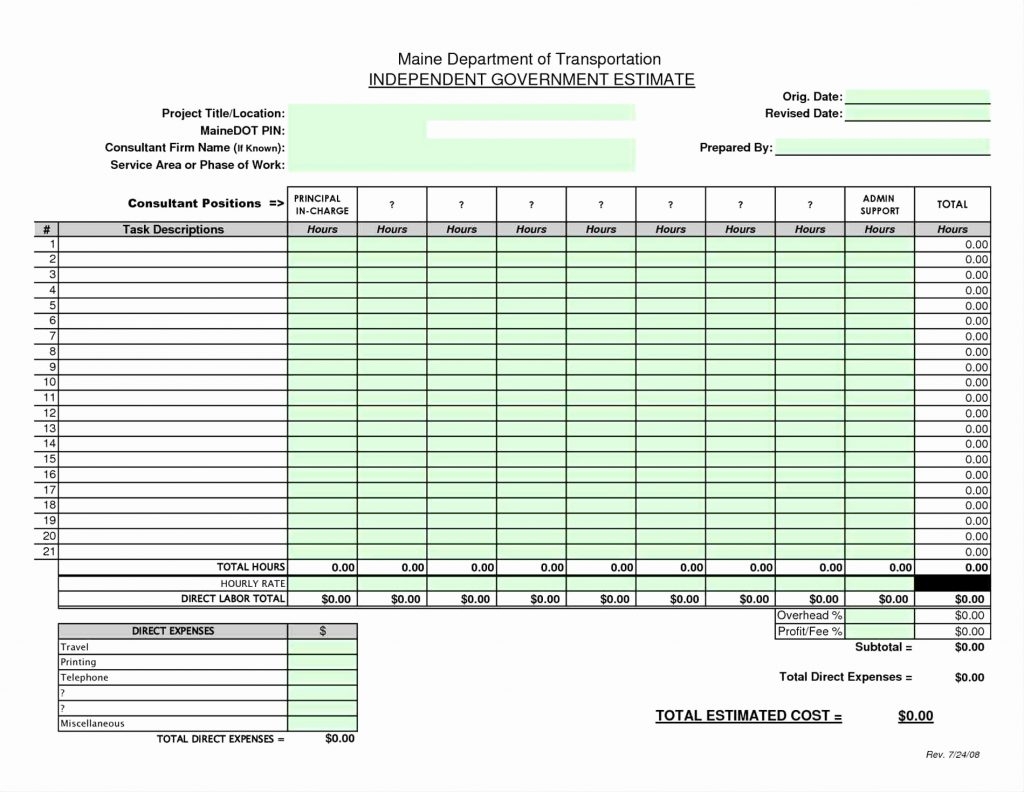 Schedule C Spreadsheet Db excel