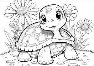 sea turtle coloring pages free
