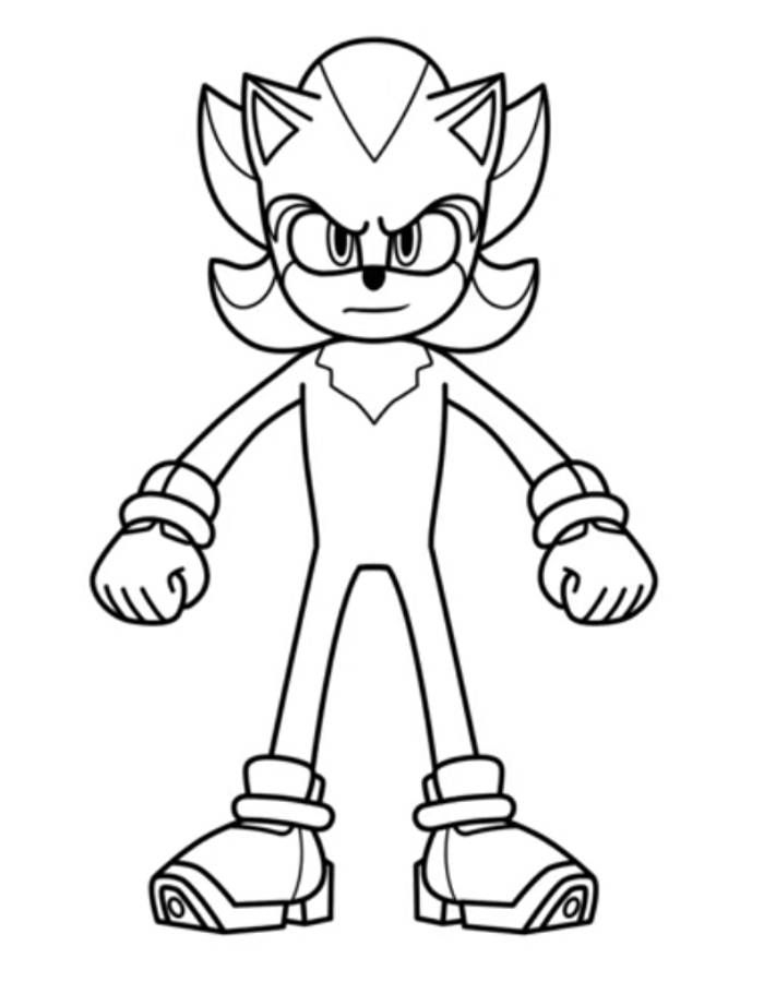 Shadow Sonic Adventure 2 Sonic Coloring Page Coloring Pages Coloring