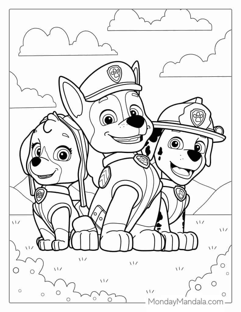 coloring page for kids pdf