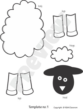 sheep patterns to cut out