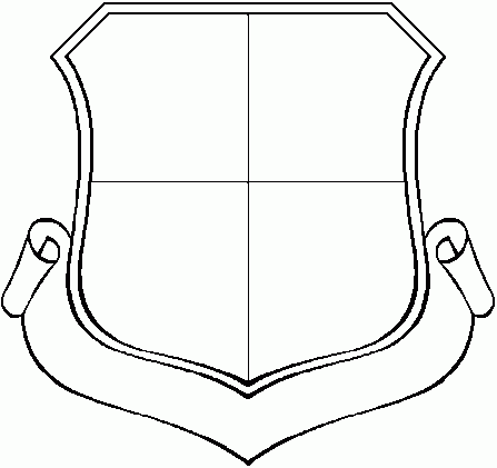 editable shield template