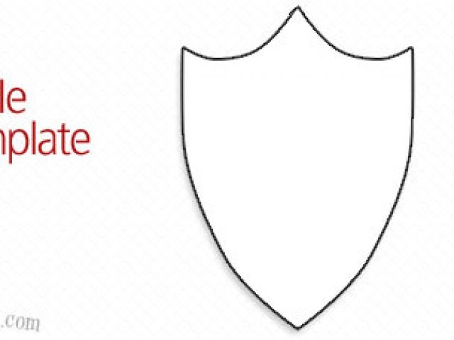 Shield Template Pdf Free Printable Shield Template Printable Treats Com 