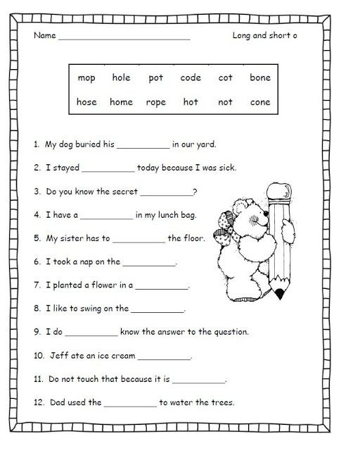 Silent E Worksheets Grade 2 Worksheets Master