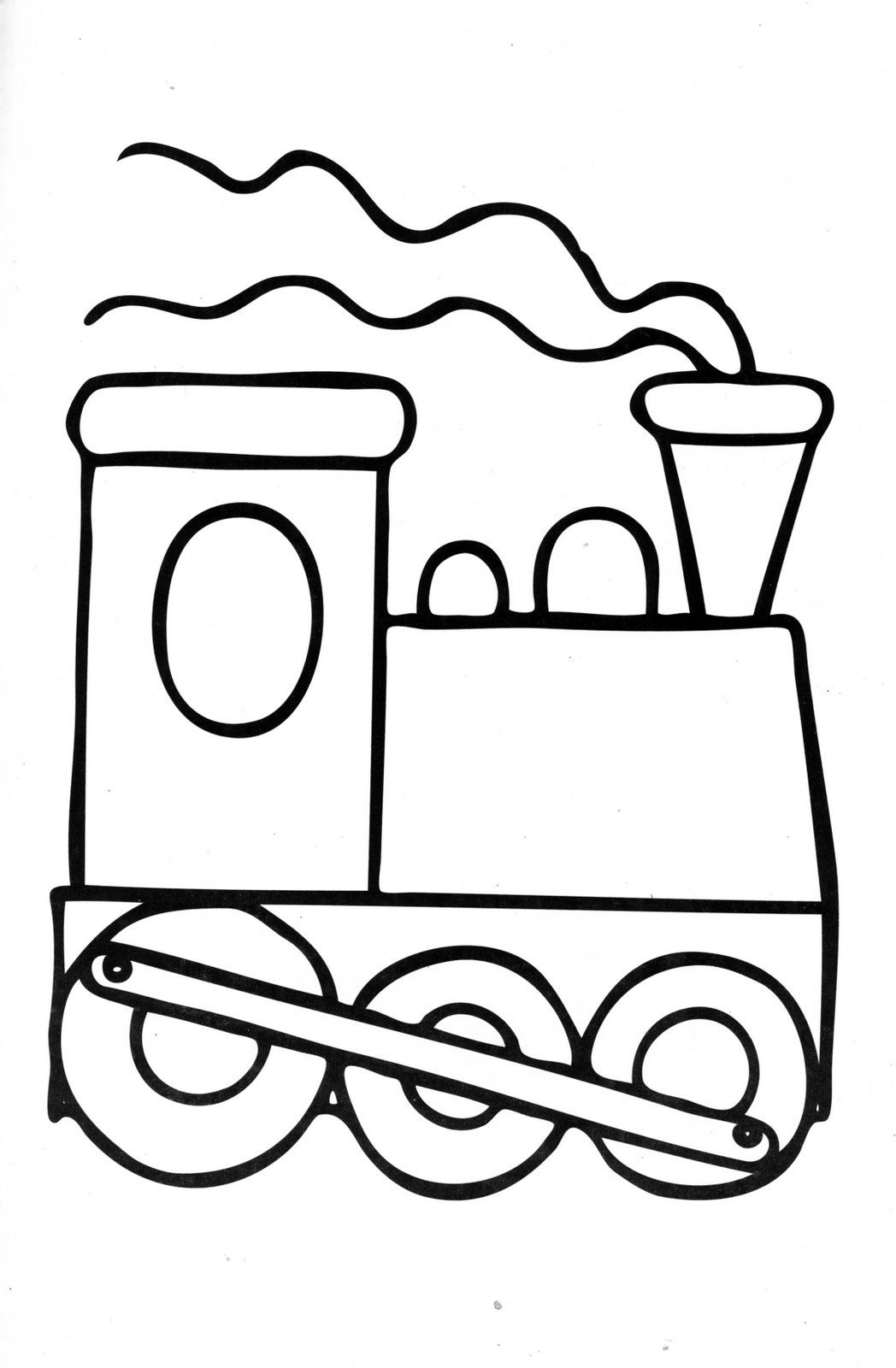 Simple Coloring Pages For Preschoolers Coloring Home