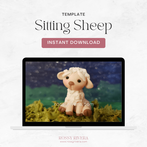 sheep printable template