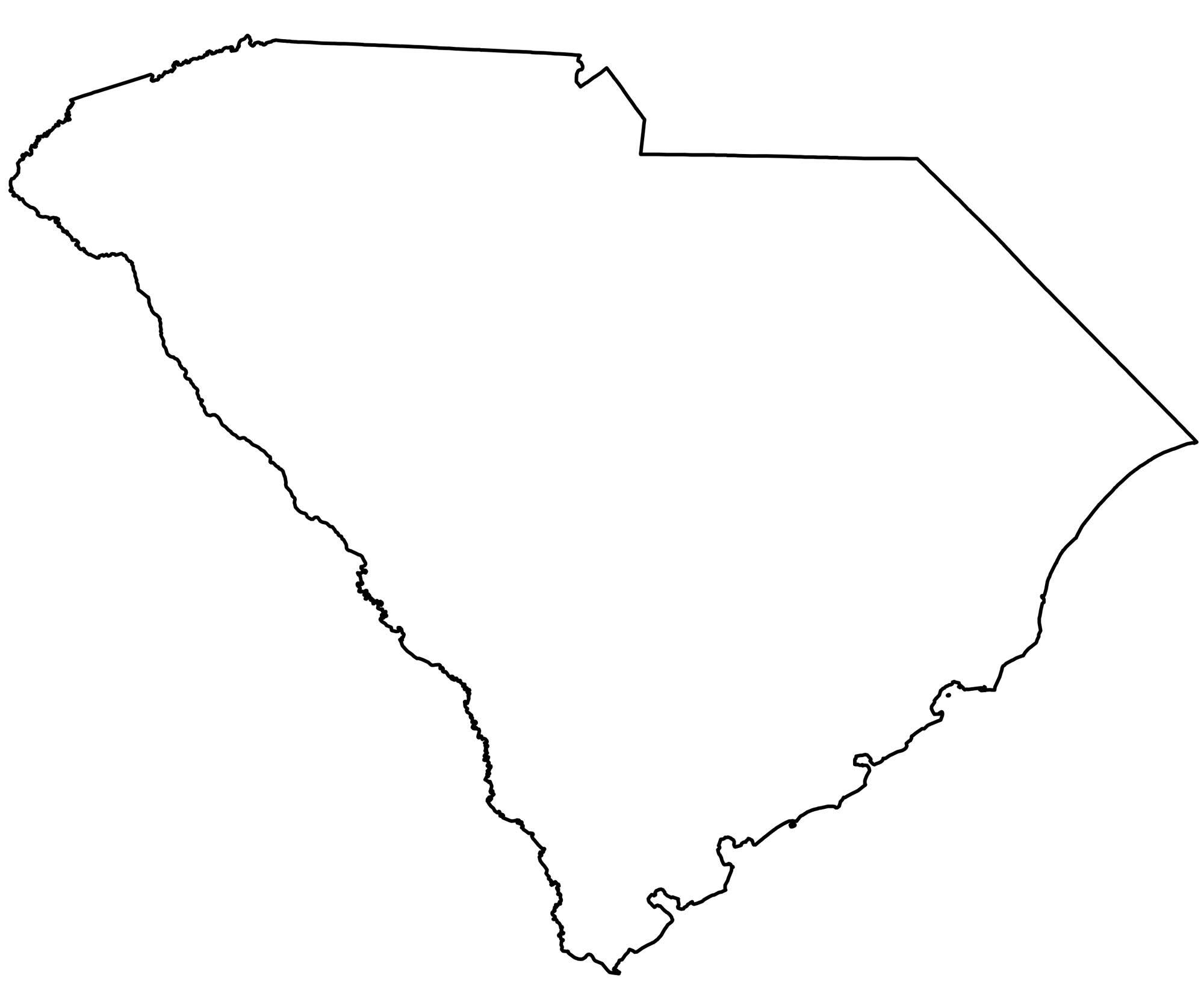 coloring pages for south carolina