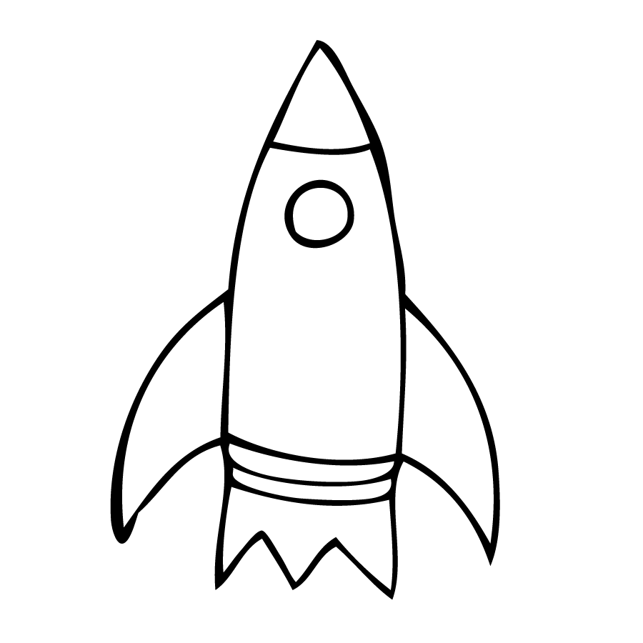 Space Rocket Template ClipArt Best