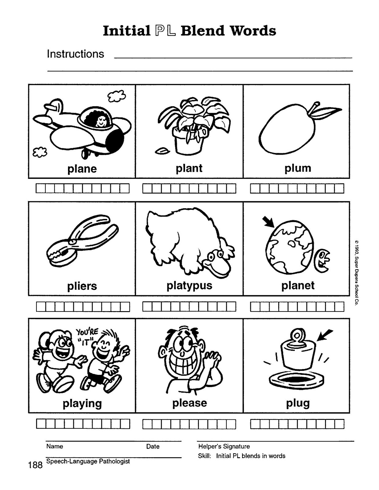 Speech Therapy With Miss Nicole L Blend Words