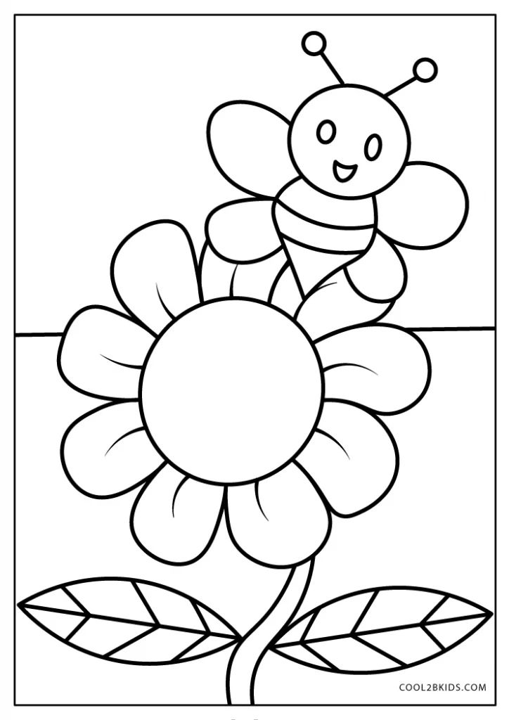 printable spring colouring sheets