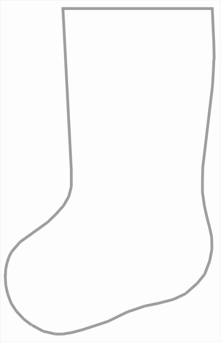 Stocking Cut Out Templates Contract Agreement Template