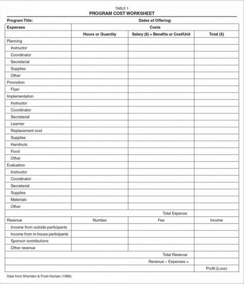 schedule c excel free download
