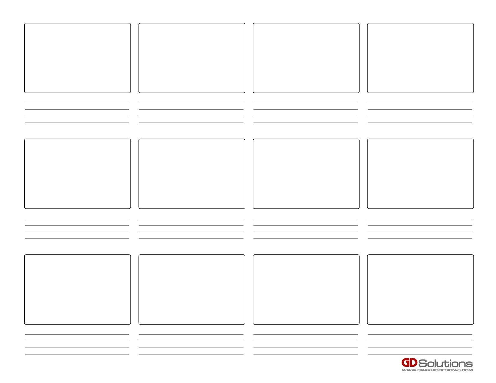 Storyboard Template Storyboard Template Printable Donald B Jennings