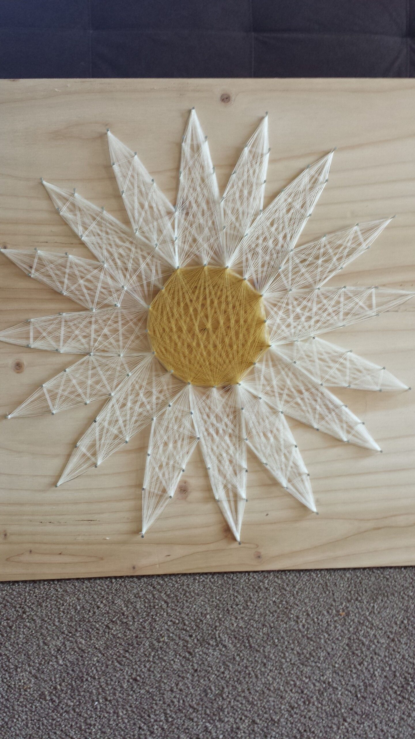 string art nail template
