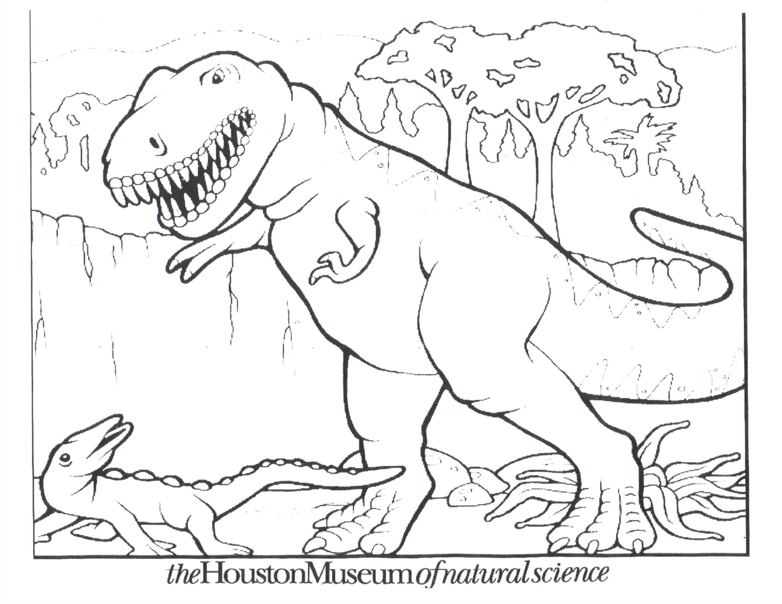 t rex images printable