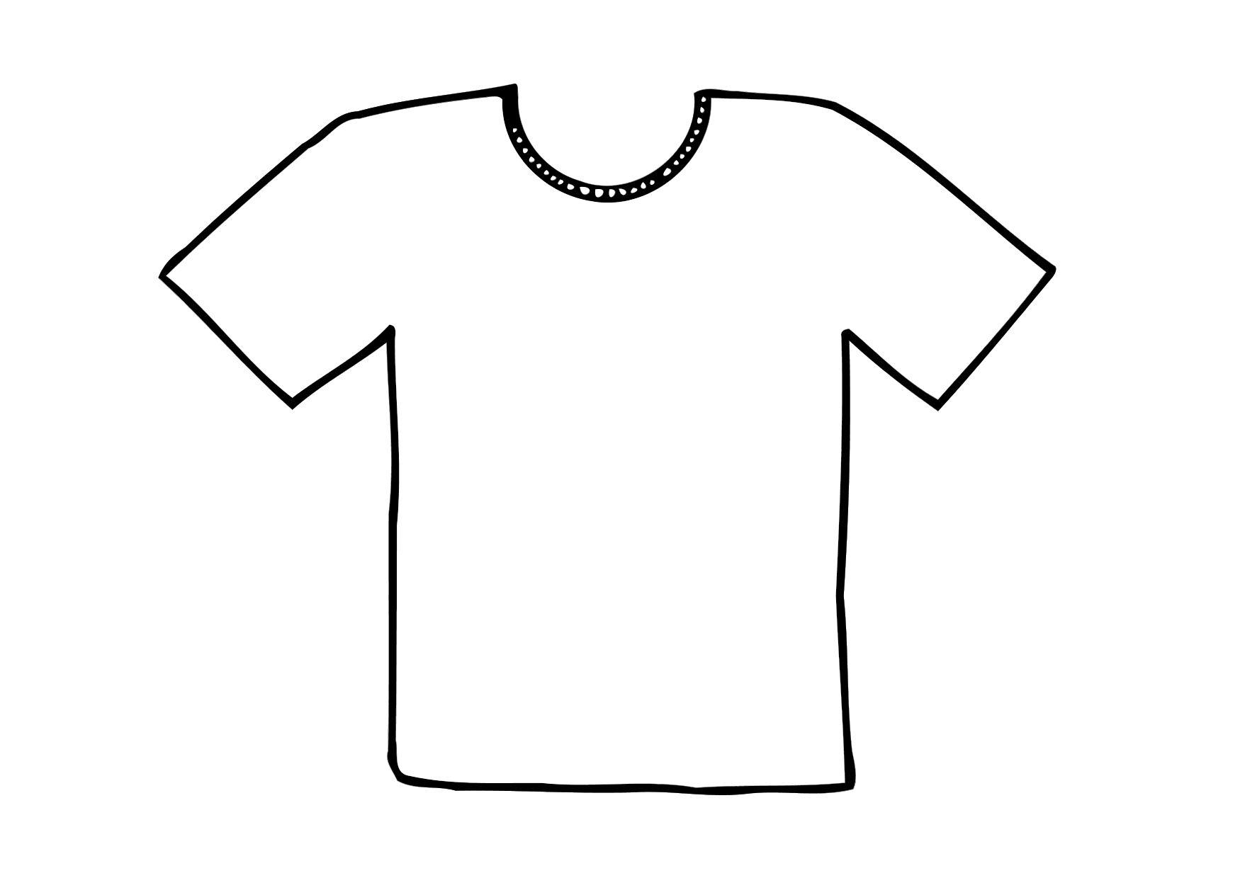 t-shirt coloring sheets printable
