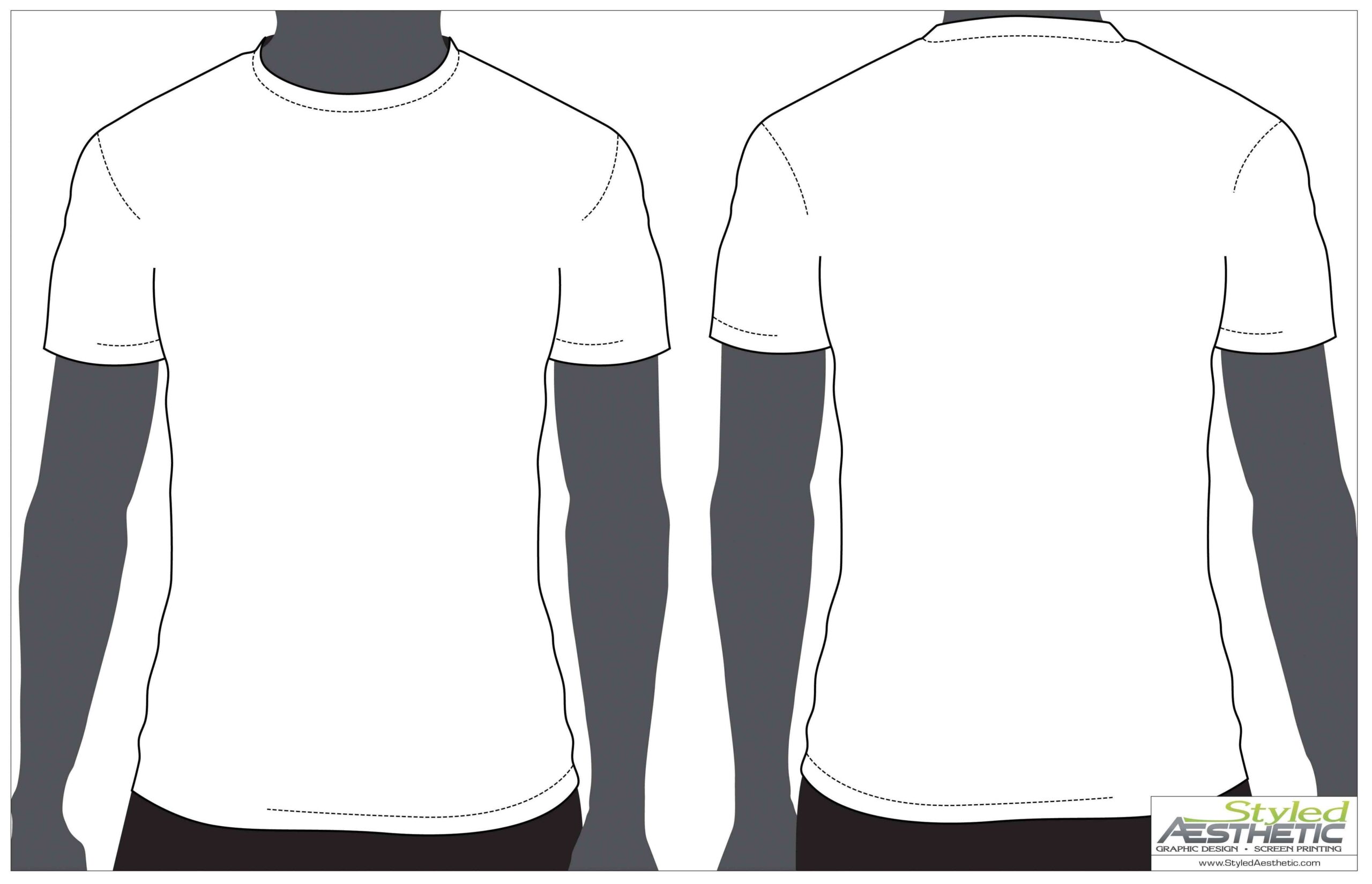 T Shirt Template Blank ClipArt Best