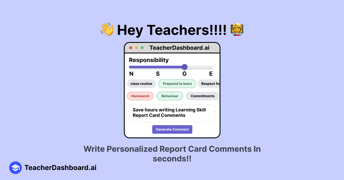 TeacherDashboard ai AI Tools To Save Hours On Admin Tasks
