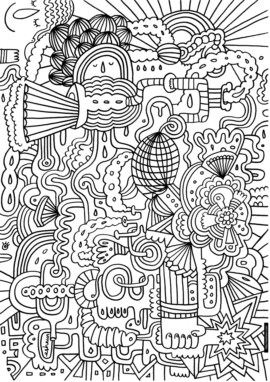 Teenage Coloring Pages Free Printable Coloring Home