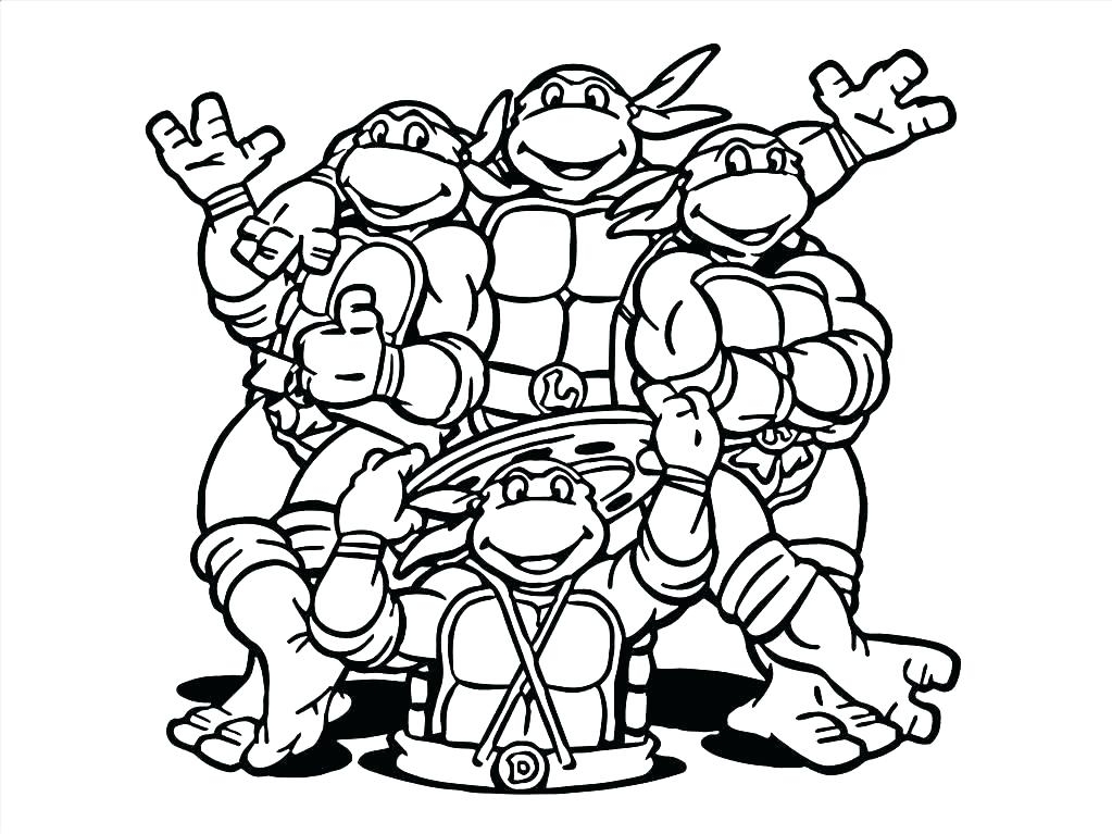 Teenage Mutant Ninja Turtles Drawing Skill
