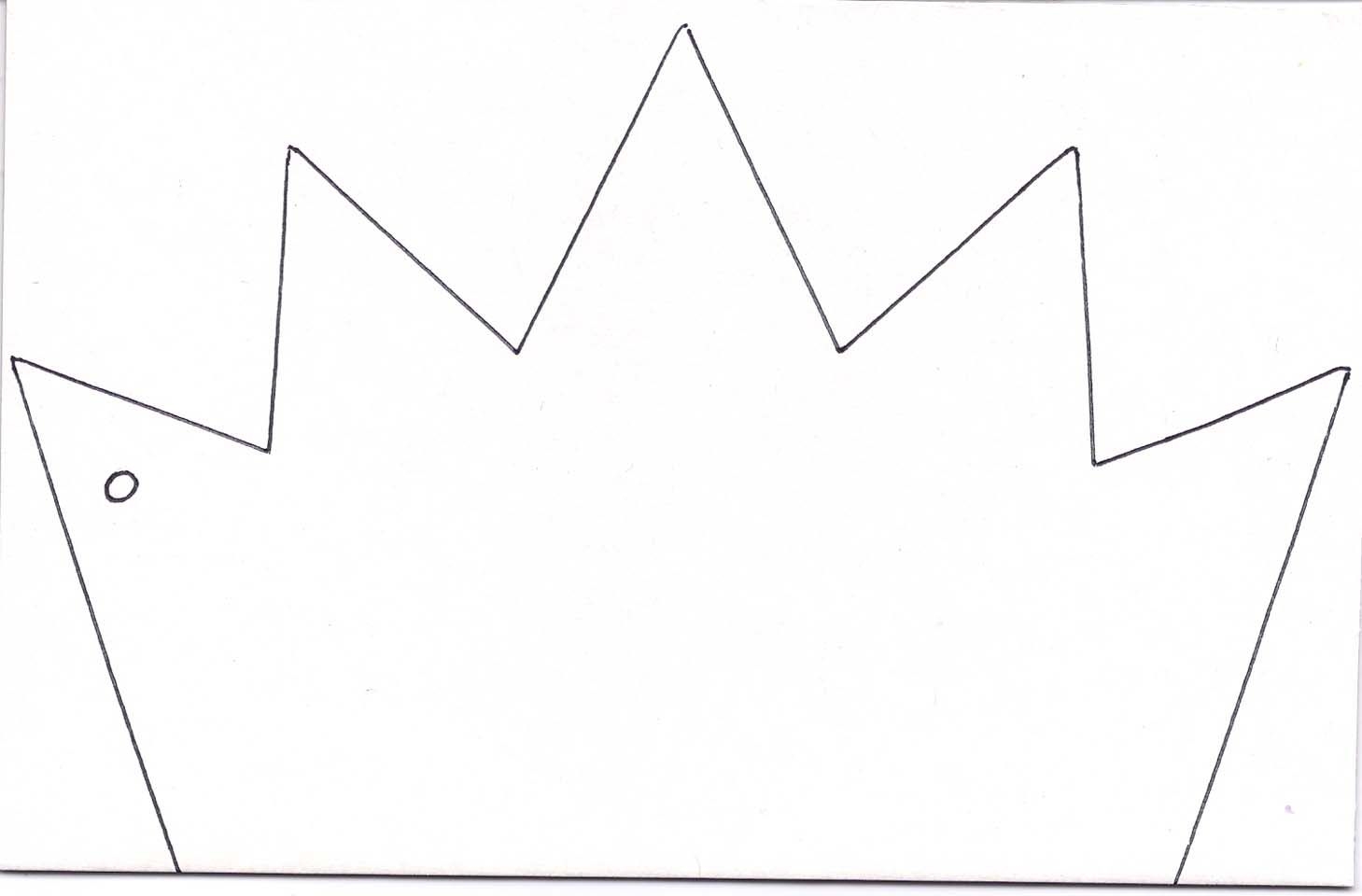 king crown printable template