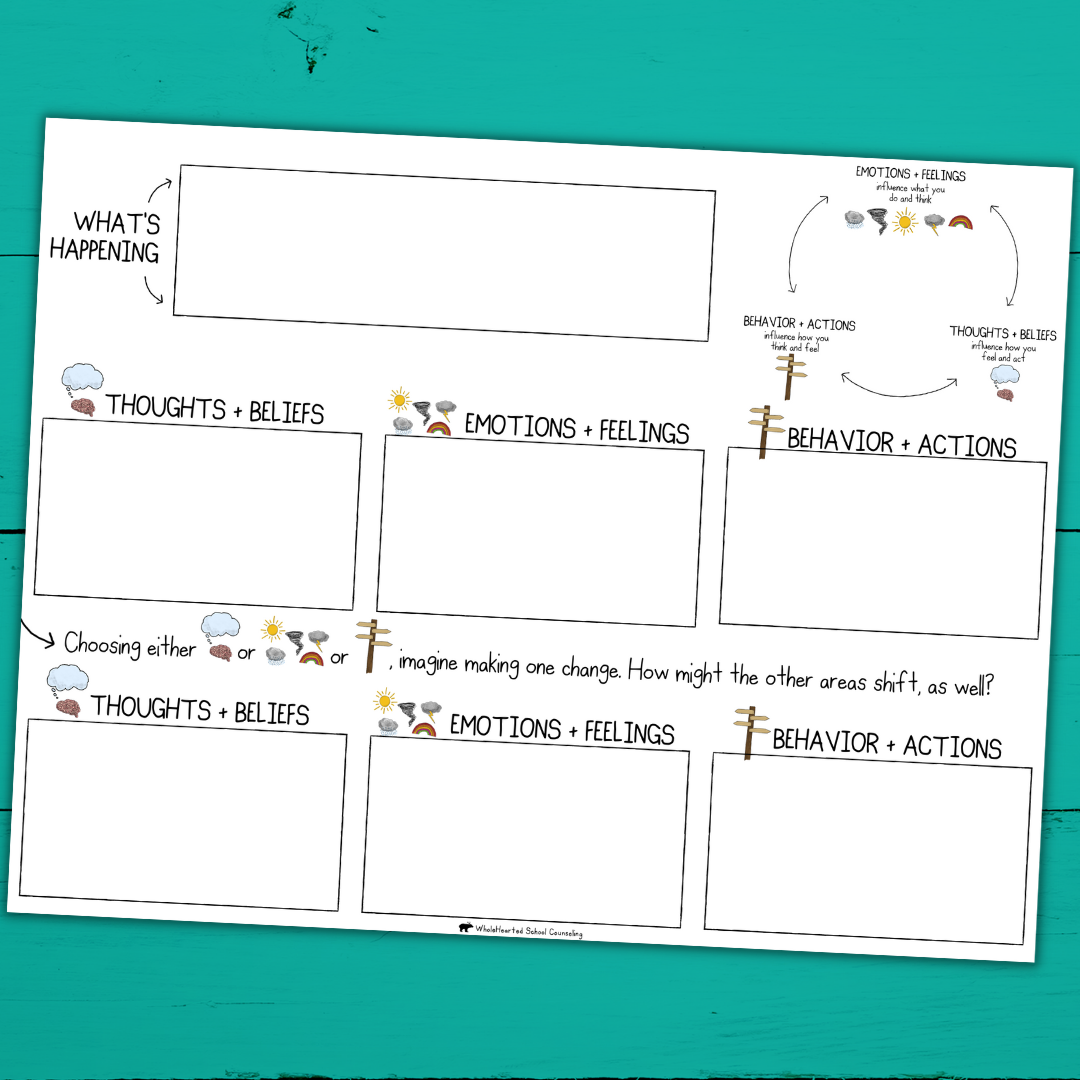 therapeutic worksheets for kids